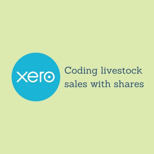 COding livestock sales with shares