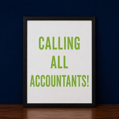 Calling all accountants