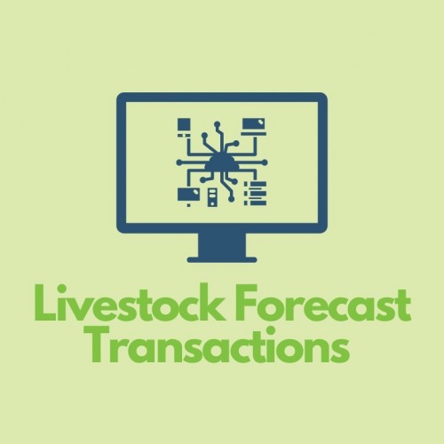 Livestock Forecast Transactions 